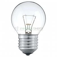 Лампа накаливания Stan 40Вт E27 230В P45 CL 1CT/10X10 Philips 926000006412