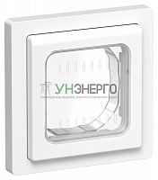 Рамка 1-м СП FLITE Рпро-1-55-ФлБ IP55 бел. IEK FI-M10-32-55-K01