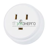 Розетка открытой установки для плит STEKKER PST32-20 с/з, 250В, 32А, белый 50807