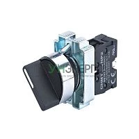 Переключатель NP2-BD21 2 положения фиксацией 1НО IP40 (R) CHINT 573977 Переключатель NP2-BD21 2 положения фиксацией 1НО IP40 (R) CHINT 573977
