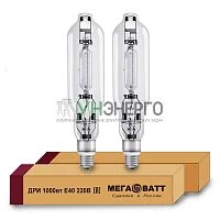 Лампа газоразрядная металлогалогенная ДРИ 1000 220/4000К E40 (12) МЕГАВАТТ 03109 Лампа газоразрядная металлогалогенная ДРИ 1000 220/4000К E40 (12) МЕГАВАТТ 03109