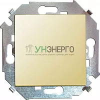 Переключатель проходной 1-кл. СП Simon 15 16А IP20 винтов. зажим механизм сл. кость Simon 1591201-031