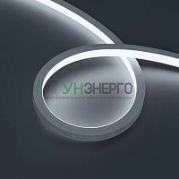 Лента светодиодная MOONLIGHT-TOP-X320-13х12mm 24V White 6000К 5Вт/м IP67 sauna wire x2 вывод вниз герметичная (уп.15м) Arlight 051135