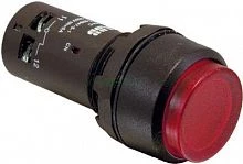 Кнопка CP3-13R-01 без фикс. 1НЗ 220В AC/DC красн. с подсветкой с выступ. клавишей ABB 1SFA619102R1341