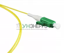 Пигтейл FPT-B9-9-LC/UR-1M-LSZH-YL волоконно-оптический SM 9/125 (OS2) LC/UPC 1м LSZH Hyperline 36771