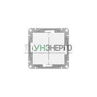 Выключатель проходной 2-кл. СП Эпика механизм бел. EKF UP1-SWW-21 Выключатель проходной 2-кл. СП Эпика механизм бел. EKF UP1-SWW-21