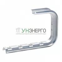 Профиль Омега для проволочного лотка С-образ. осн.100 1.5мм сталь EKF ompcp100