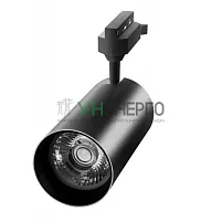 Светильник светодиодный PTR 0740 40Вт 4000К IP40 24град. трековый BL черн. JazzWay 5017252 Светильник светодиодный PTR 0740 40Вт 4000К IP40 24град. трековый BL черн. JazzWay 5017252