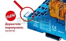 Маркировка для розеток Push-in серии 94/95/97 FINDER 09700