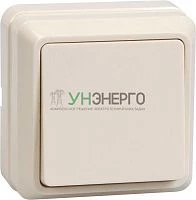 Выключатель 1-кл. ОП Октава 10А IP20 ВС20-1-0-ОКм крем. GENERICA EVO10-K33-10-DC