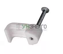 Крепеж кабеля плоский 10ммх3мм (уп.50шт) Rexant 07-4209