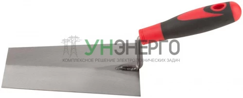 Мастерок каменщика 180мм прорезиненная ручка КУРС 04938 фото 2