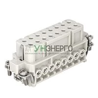 Розетка OptiLink HDC-HA-16-16-F-(0.75-2.5)-250В КЭАЗ 366473