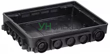Коробка напольная ONFLOOR 24 16мод. PRIMER IEK KNU-80-16-PA-9011 Коробка напольная ONFLOOR 24 16мод. PRIMER IEK KNU-80-16-PA-9011