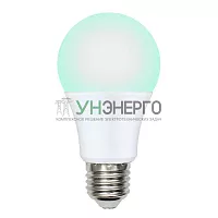 Лампа светодиодная LED-A60-9W/SCBG/E27/FR/DIM IP65 PLO65WH для бройлеров диммир. Uniel UL-00003190