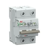 Выключатель автоматический 2п C 100А 10кА AV-125 AVERES EKF mcb125-2-100C-av