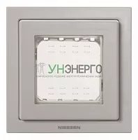 Рамка 1-м 2мод. Zenit монтажная + набор монтаж. IP55 FM сер. ABB 2CLA327100N1701