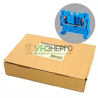 Зажим пружинный, 2-проводной проходной ЗНИ - 2,5 ,JXB PT 2,5 , серый LD572-2-25 49249