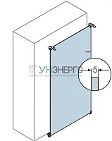 Плата монтажная изол. для шкафов Gemini (размер 1) ABB 1SL0267A00