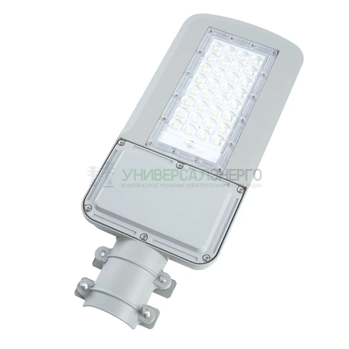 Светодиодный уличный консольный светильник Feron SP3040 100W 5000K 230V, серый 41550 фото 2