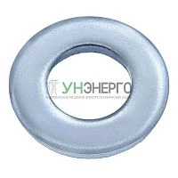 Шайба плоская М20 (d21) DIN 125 цинк (европодвес) (уп.3шт) СТРОЙМЕТИЗ 30601113