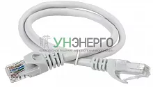 Патч-корд кат.6 UTP PVC 7м сер. ITK PC01-C6U-7M