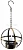 Светильник садовый ERASFM-02 Лофт 28см подвесной на цепи солнечная батарея металл ЭРА Б0044846