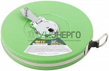 Рулетка 30м фибергласовая лента корпус пластик. зел. FIT 17580