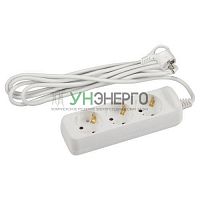 Удлинитель 3х3м с заземл. ПВС 3х1.5 16А U-3e-3m-3x1.5 Эра Б0044032