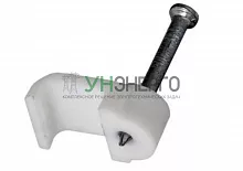Крепеж кабеля плоский 8ммх3мм (уп.50шт) Rexant 07-4207