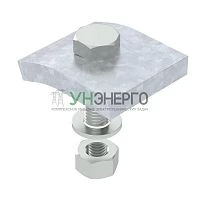 Комплект фиксатора угловой H5 M12х40 гор. цинк KWS 5 FT (уп.2шт) OBO 6355218 Комплект фиксатора угловой H5 M12х40 гор. цинк KWS 5 FT (уп.2шт) OBO 6355218