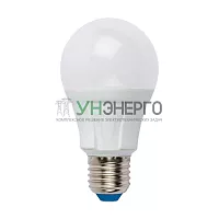 Лампа светодиодная LED-A60 12W/WW/E27/FR PLP01WH Яркая 12Вт грушевидная матовая 3000К тепл. бел. E27 (упак. картон) Uniel UL-00001526