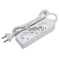 Удлинитель 3х7м 10А IP20 FE075-03-700 2.2кВт ПВС 2х0.75 защ. шторки ФАZА 5032347