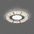 Светильник встраиваемый с LED подсветкой Feron CD993 потолочный MR16 G5.3 белый матовый, хром 40507