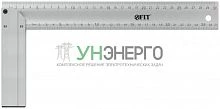 Угольник столярный литой профи 300мм алюм. FIT 19553
