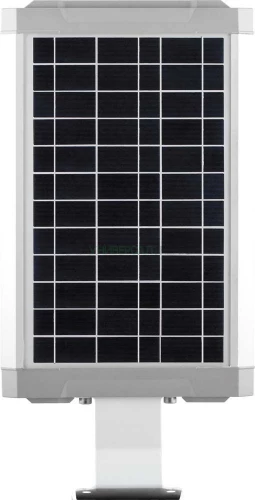 Светодиодный уличный фонарь консольный на солнечной батарее Feron SP2334 5W 6400K с датчиком движения, серый 32028 фото 3