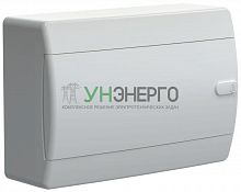 Корпус ЩРН-П-12 UNION Compact IP41 бел. дверь пластик. IEK UIC-KP13-N-12-41-K01