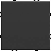 Заглушка (механизм), серия Эмили, черный уголь, soft touch, RST00-5116-05 49857