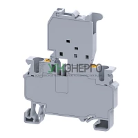 Клемма для предохранителей push-in OptiClip CPF-4-HESI-(5х20)-10А-(0.2-4) сер. КЭАЗ 331875