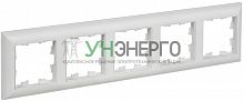 Рамка 5-м BRITE РУ-5-БрАБ арктич. бел./бел. IEK BR-M52-12-K91 Рамка 5-м BRITE РУ-5-БрАБ арктич. бел./бел. IEK BR-M52-12-K91