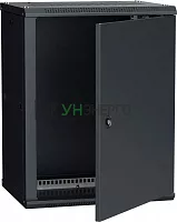 Шкаф 19 дюйм LINEA W 12U 600х450мм настен. метал. дверь RAL9005 ITK LWR5-12U64-MF Шкаф 19 дюйм LINEA W 12U 600х450мм настен. метал. дверь RAL9005 ITK LWR5-12U64-MF