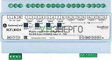 Модуль управления освещением Comf 4 дим. группы 4AO/0…10В 4DO RS-485 ~220В SE RCFLM4D4