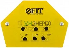 Угольник для сварки магнитный тип "шестигранник" усилие до 11кг FIT 81805 Угольник для сварки магнитный тип "шестигранник" усилие до 11кг FIT 81805