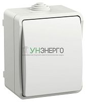 Выключатель кнопочный 1-кл. ОП Форс IP54 ВСк20-1-0-ФБ бел. IEK EVS13-K01-10-54-DC