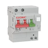 Выключатель автоматический дифференциального тока 2п (1P+N) C 50А 300мА 6кА тип A MDV63 YON MDV63-24C50-A