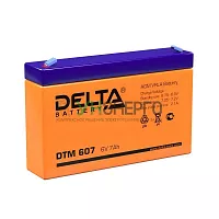 Аккумулятор UPS 6В 7А.ч Delta DTM 607