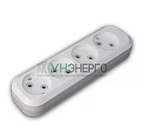 Колодка удлинителя 4-м без заземл. Makel MGP141