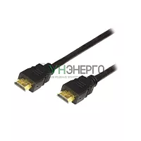 Шнур HDMI-HDMI gold 3м с фильтрами (PE bag) PROCONNECT 17-6205-6