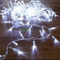 Гирлянда светодиодная "Кластер" 10м 200LED бел. 16Вт IP65 соединяемая провод ПВХ прозр. (нужен шнур питания 303-500-1) Neon-Night 303-635 Гирлянда светодиодная "Кластер" 10м 200LED бел. 16Вт IP65 соединяемая провод ПВХ прозр. (нужен шнур питания 303-500-1) Neon-Night 303-635