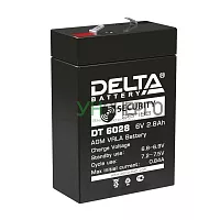 Аккумулятор ОПС 6В 2.8А.ч Delta DT 6028